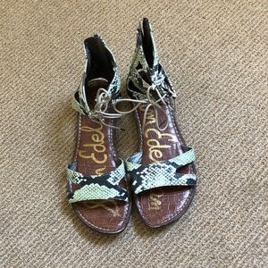 Snakeskin Sam Edelman Sandals